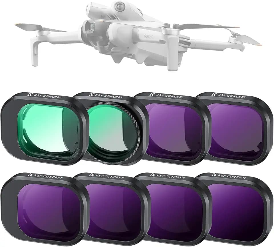 K&F CONCEPT UV CPL ND Filter Set Compatible with DJI Mini 4 Pro