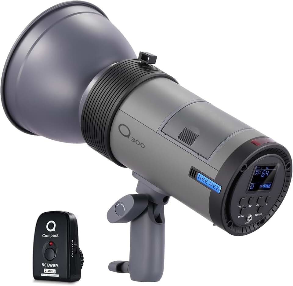 NEEWER Q300 300Ws 2,4G Outdoor Studioblitz mit Q Trigger