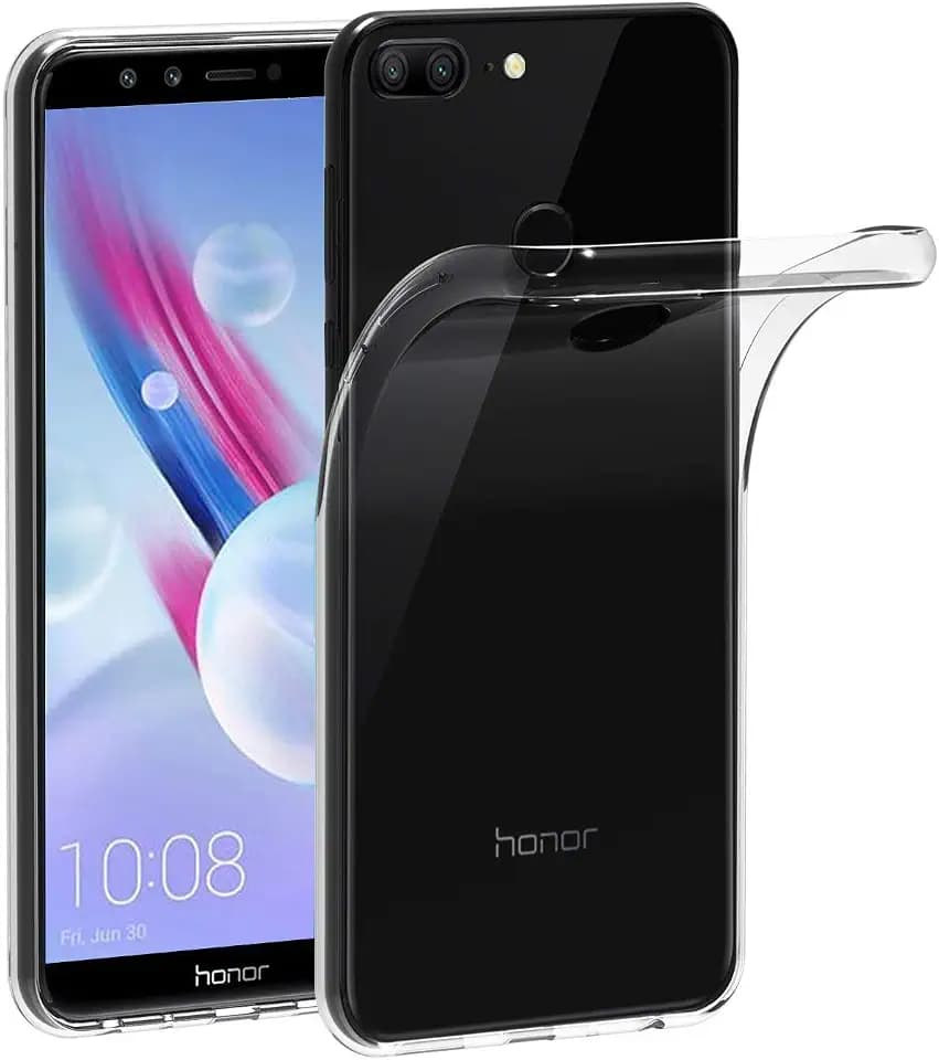 NEW'C für Honor 9 Lite Hülle Case Transparent TPU Stoßfest