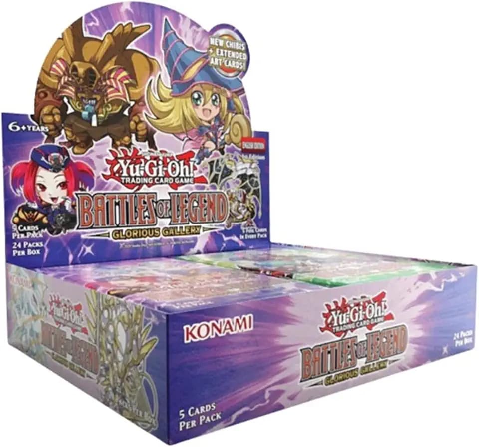 Yu-Gi-Oh! Battles of Legend: Glorious Gallery Booster Box - 24 Packs