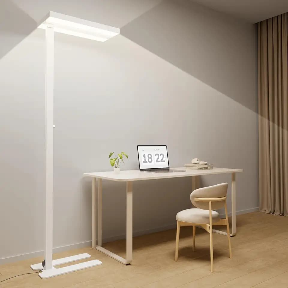 Honeywell 02E Gen Sunturalux LED Floor Lamp 8000LM Tall Standing Lamp