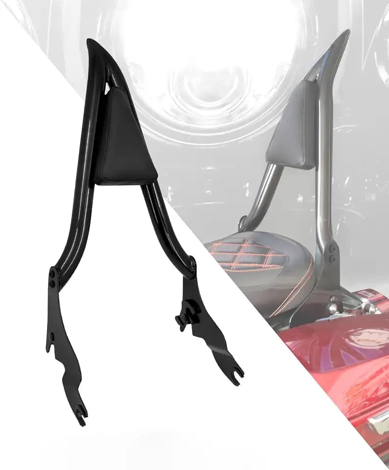 22 inch Passenger Sissy Bar Backrest Fit for Touring 2009-2025