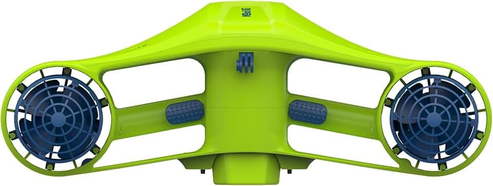 Nilox Elektrischer Unterwasser-Scooter, Für Tauchgänge bis 40 m Tiefe, bis 35 Min. Laufzeit, 3 Geschwindigkeitsstufen, leicht zu transportieren & bedienen