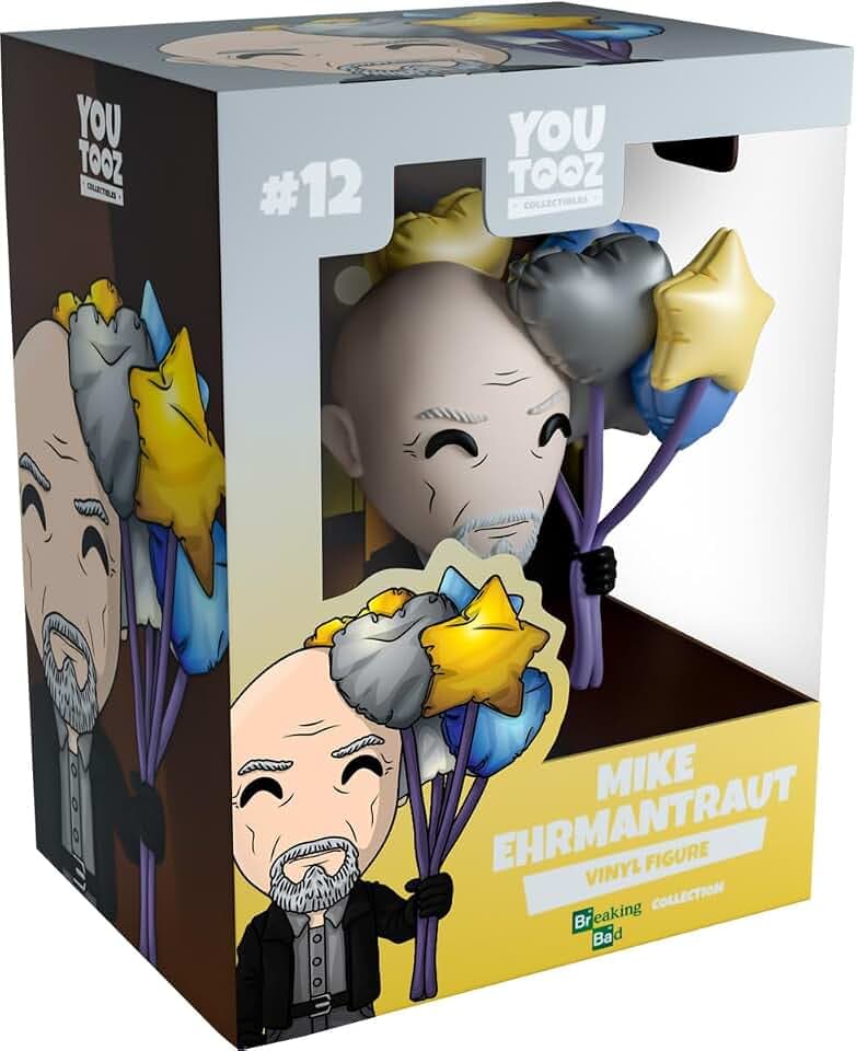 Youtooz Breaking Bad Mike Ehrmantraut 5" Inch Vinyl Figure, Collectible Mike Ehrmantraut from Breaking Bad Collection