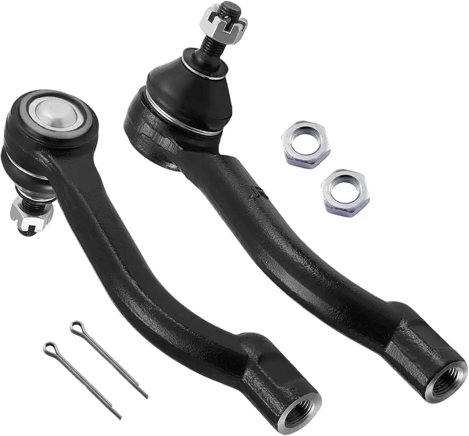 2PCS Front Outer Tie Rod End Kit For Nissan Rogue 2008‑2015