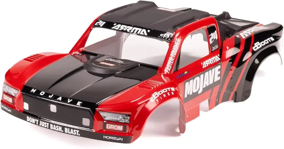 ARRMA Mojave GROM Body (Red/Black), ARA412008