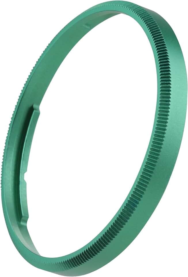 Haoge Grüner Metall-Kameraring für RICOH GR3X/GRIIIX Kamera-Zubehör ersetzt GN-2, RRC-GR3XE