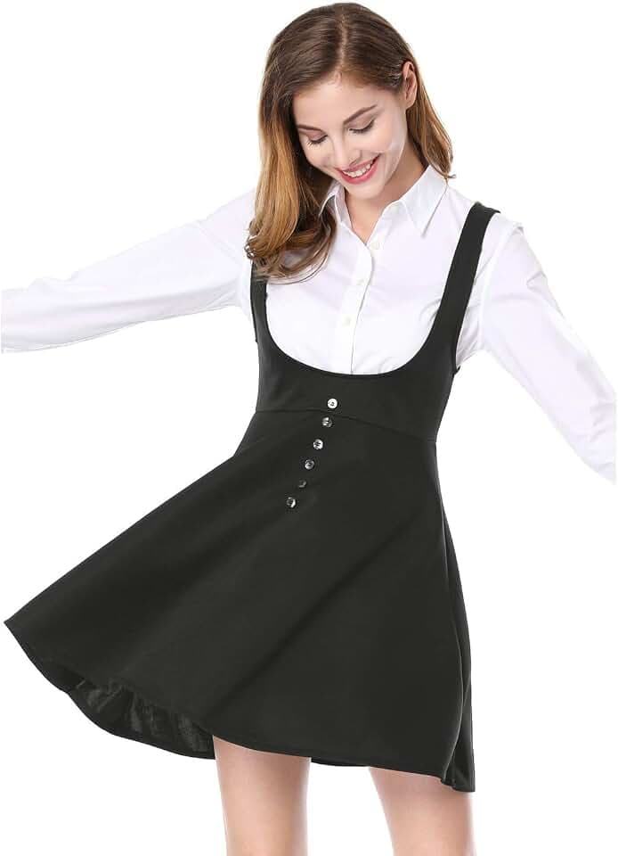 Allegra K Damen Strapskleid Strapskleid