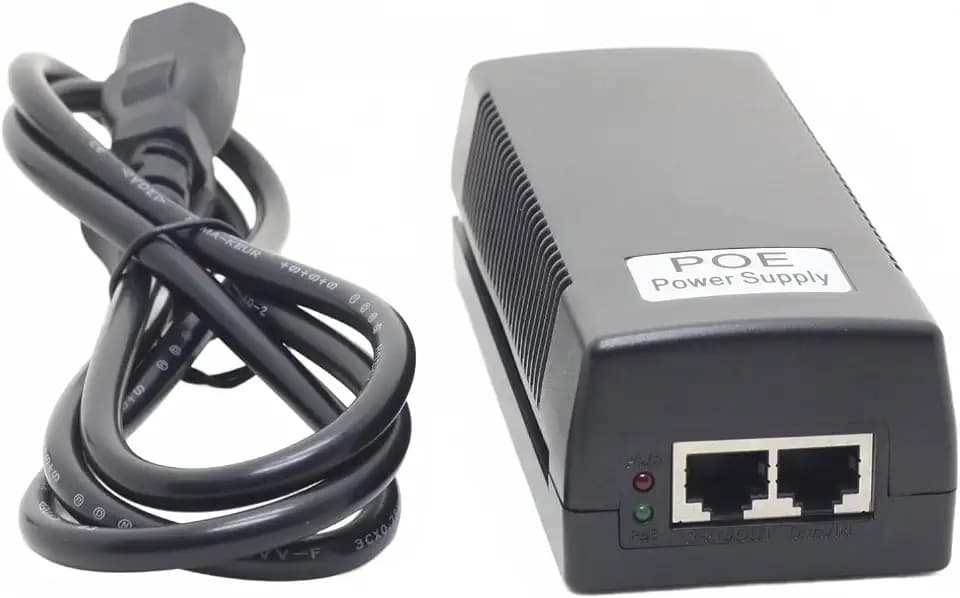 2.5G Gigabit 90W (56V 1.6A) Passive PoE Injector