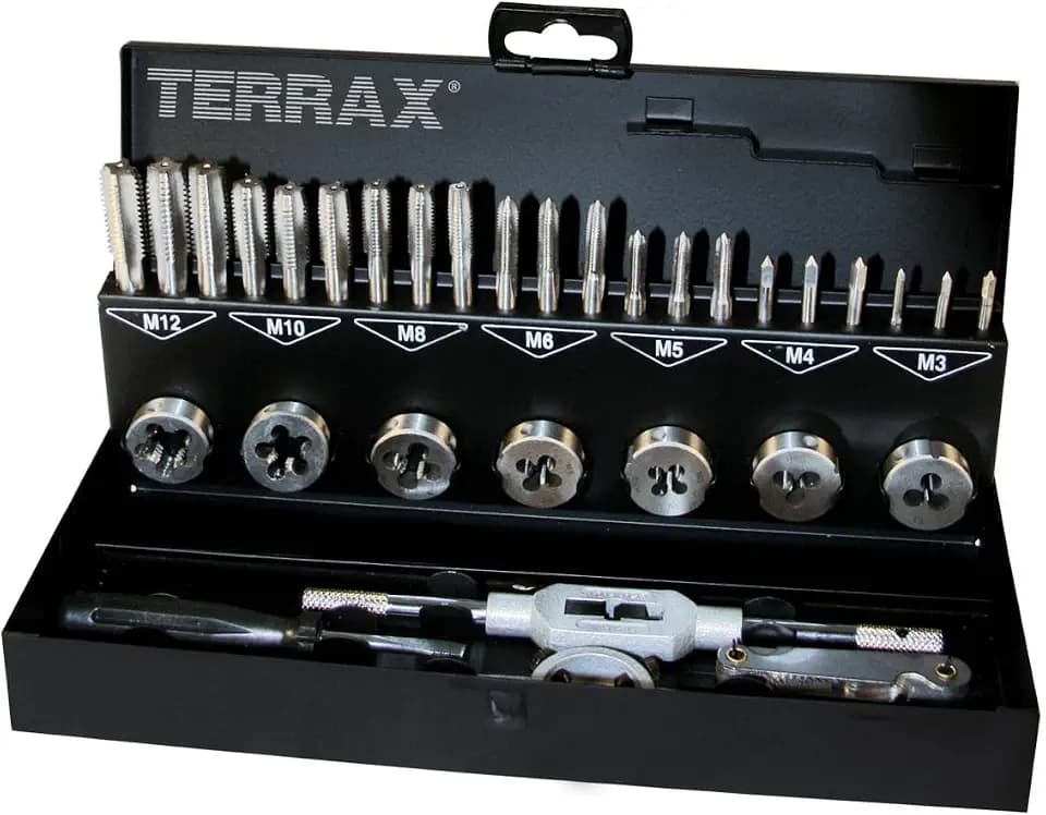 Terrax A245013 Gewindewerkzeugsatz 31 teilig