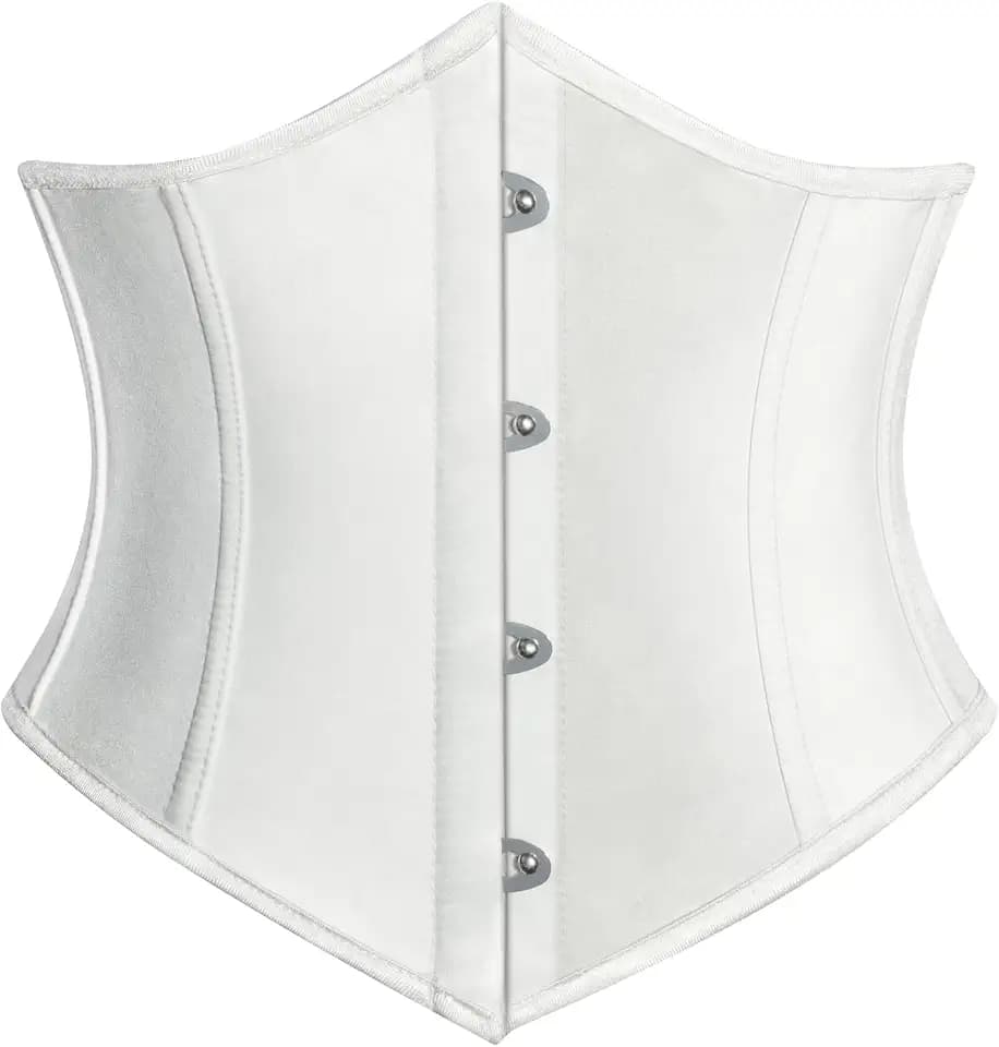 SCARLET DARKNESS Damen Unterbrust Korsett Taillenmieder Mittelalter Corsage