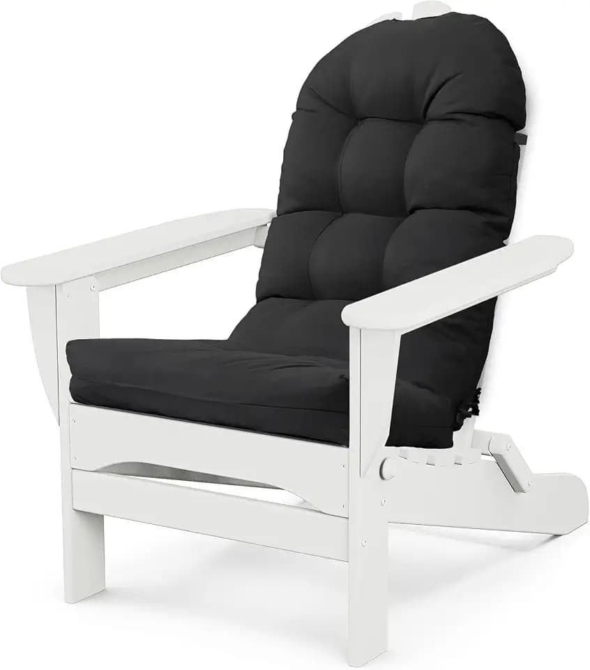 Adirondack Chair Seat Cushion for Outdoor Patio Wicker Porch Furniture