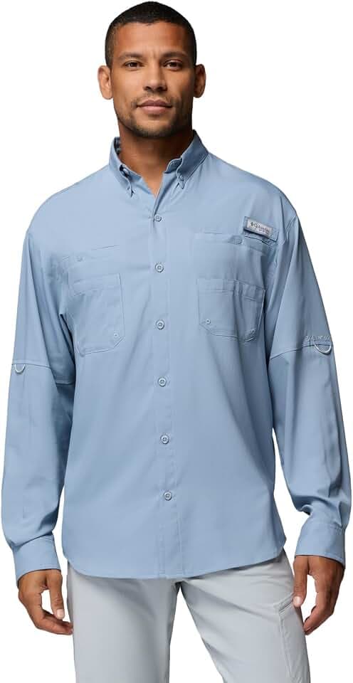 Columbia Men's PFG Tamiami II UPF 40 Long Sleeve Fishing Shirt