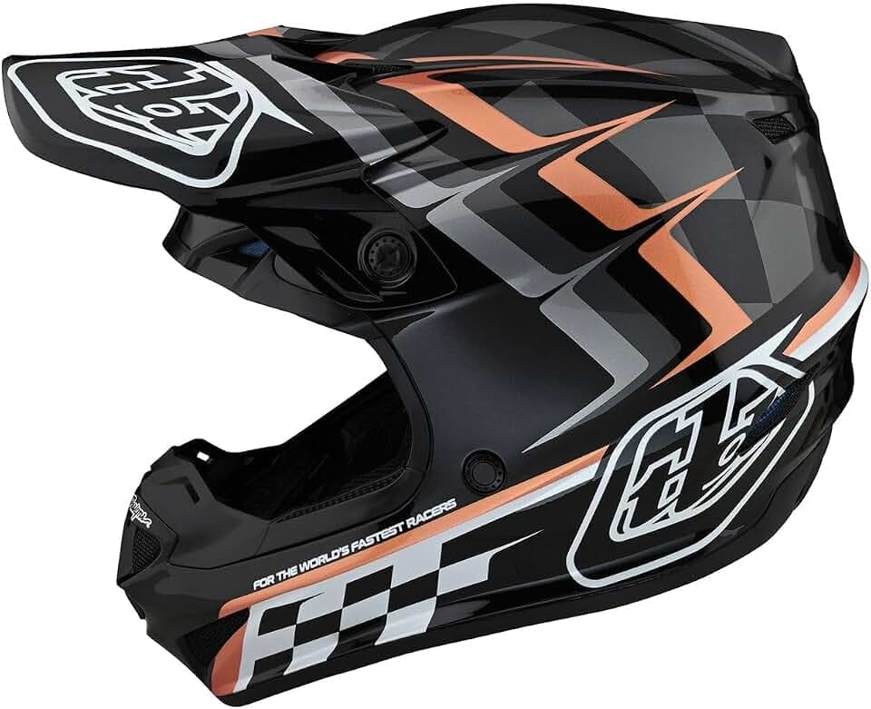 Troy Lee Designs SE4 Polyacrylite Adult Motocross Off-Road Dirt Bike Helmet with MIPS