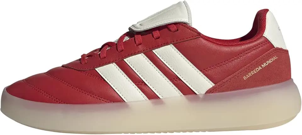 adidas Mens Barreda Mundial Sneakers Shoes Casual - Red