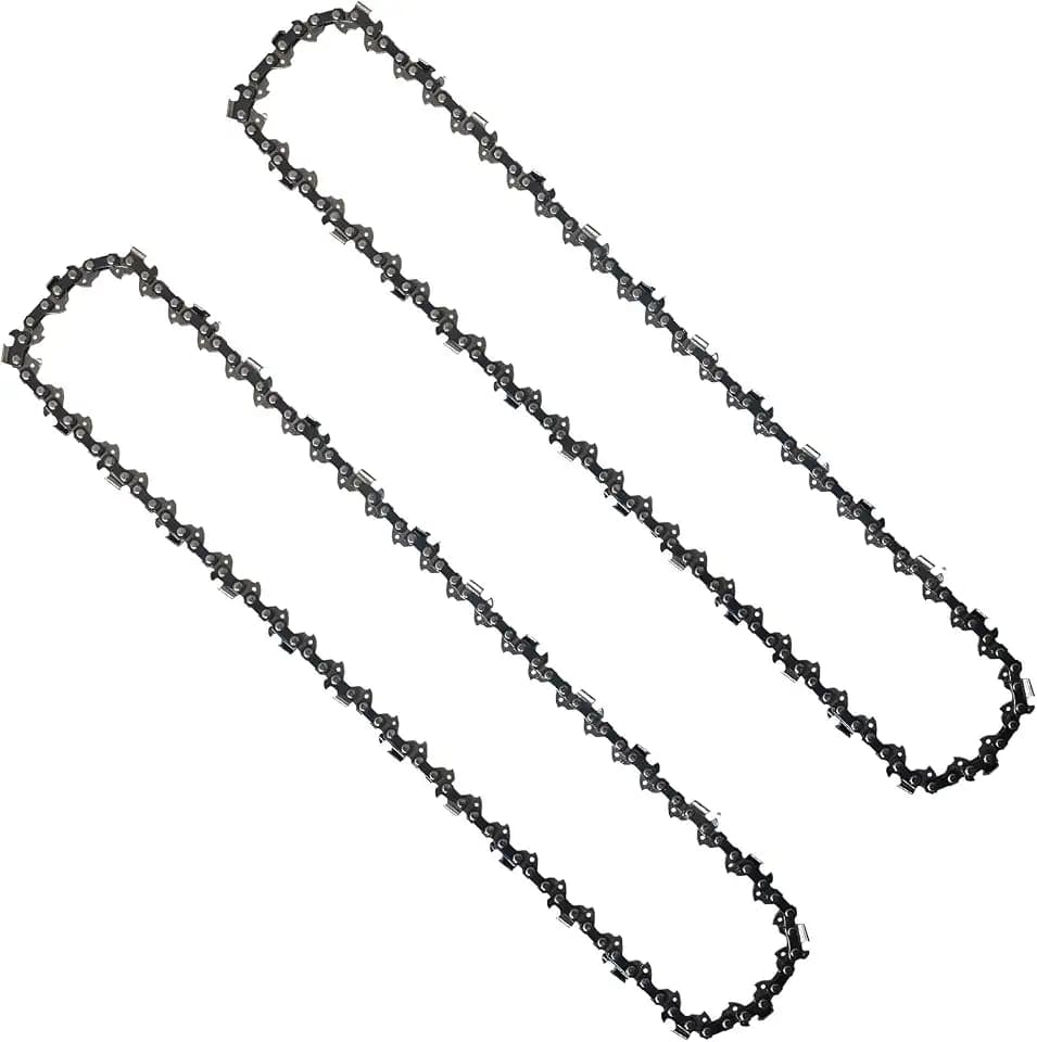 2PC 16 Inch Chainsaw Chain Replacement for EGO Power+ CS1613 / CS1604 / CS1600 / CS1610 / CS1611 16-Inch 56V Chainsaw