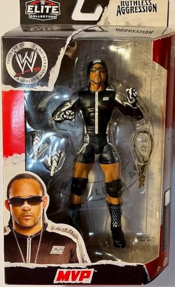 WWE MVP Ruthless Aggression Elite Collection Action Figure