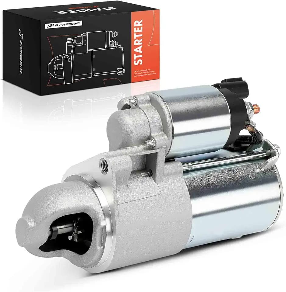 A-Premium Starter Motor, 12V 1.4KW 8 Teeth Clockwise