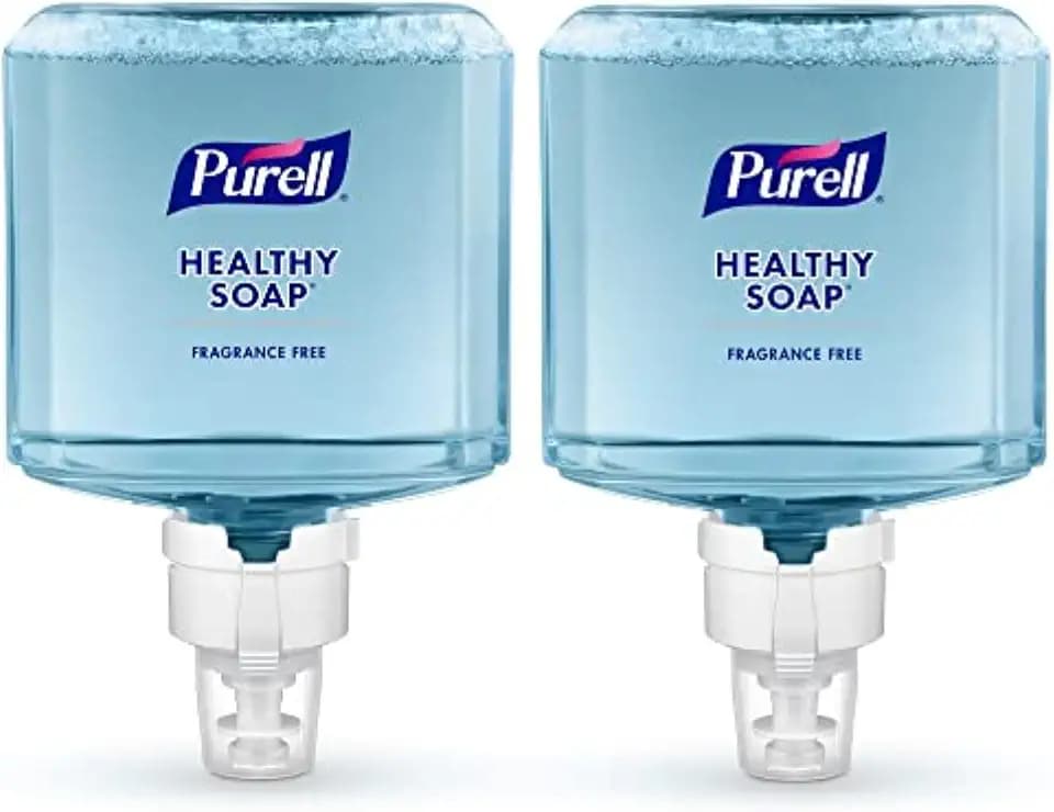 Purell ES8 Healthy Soap Foam Refill, Fragrance Free, 2ct x 1200 mL-7772-02