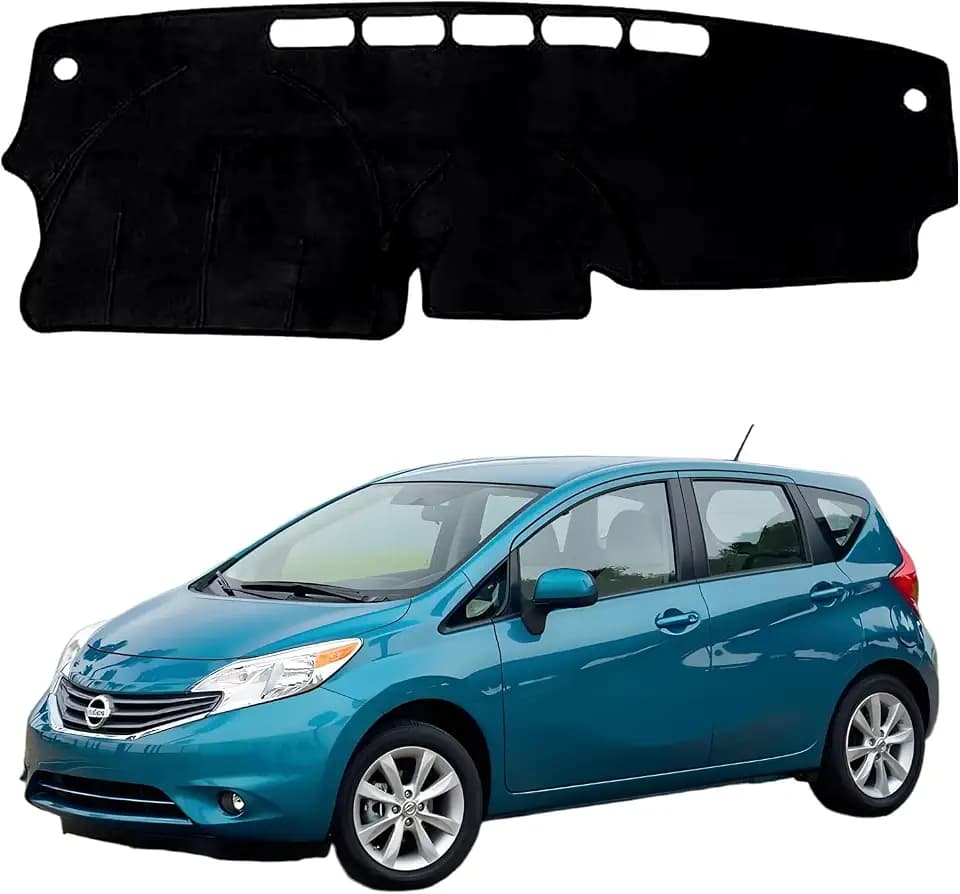 Dash Cover Dash Mat Fit for NIS-san Versa 2012 2013 2014 2015 2016 2017 2018 2019 Dashboard Cover Non-Slip Pad Accessories