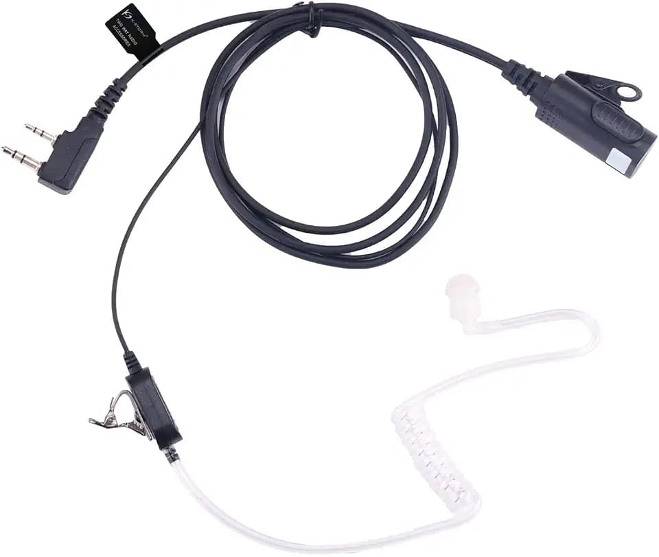 K-Storm Acoustic Tube Earpiece Compatible with Kenwood Walkie Talkie