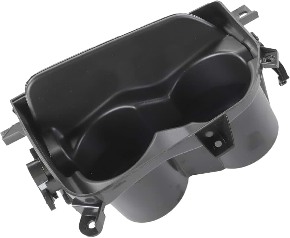 GM GENUINE PARTS 85166289 Exposed Carbon Fiber Front Floor Console Cup Holder