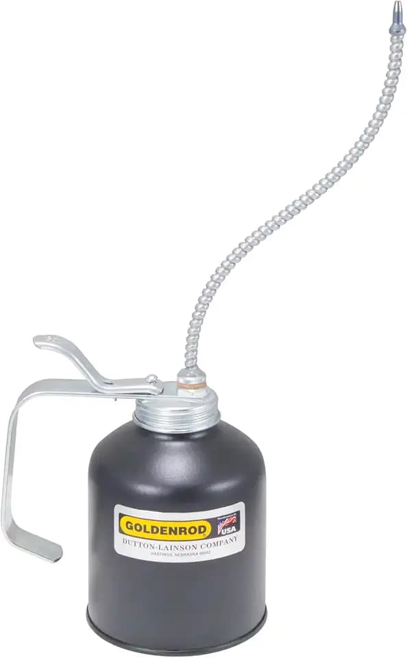 GOLDENROD (727) Industrial Pump Oiler with Flex Spout - 16 oz. Capacity