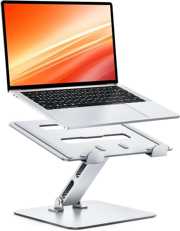 CIRYCASE Laptop Ständer Höhenverstellbar, Faltbarer Aluminium Laptop Stand