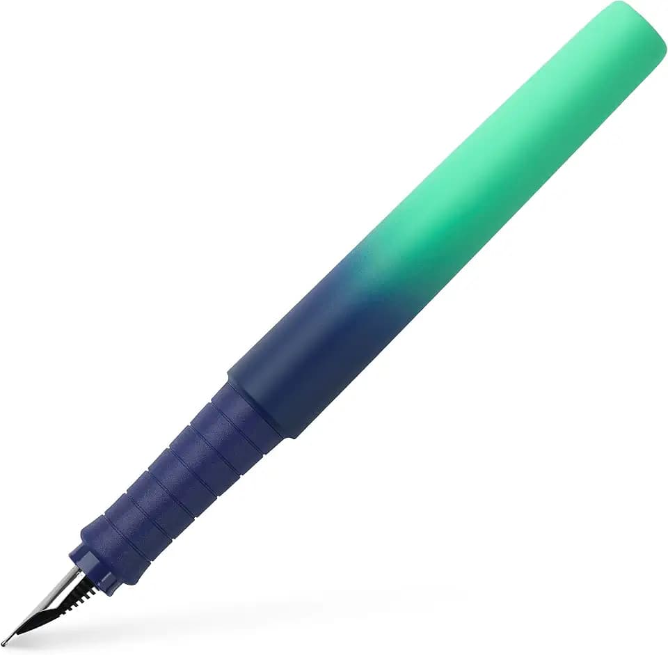 FABER-CASTELL - Füller Poly Pen Buzzing Blue, Feder M