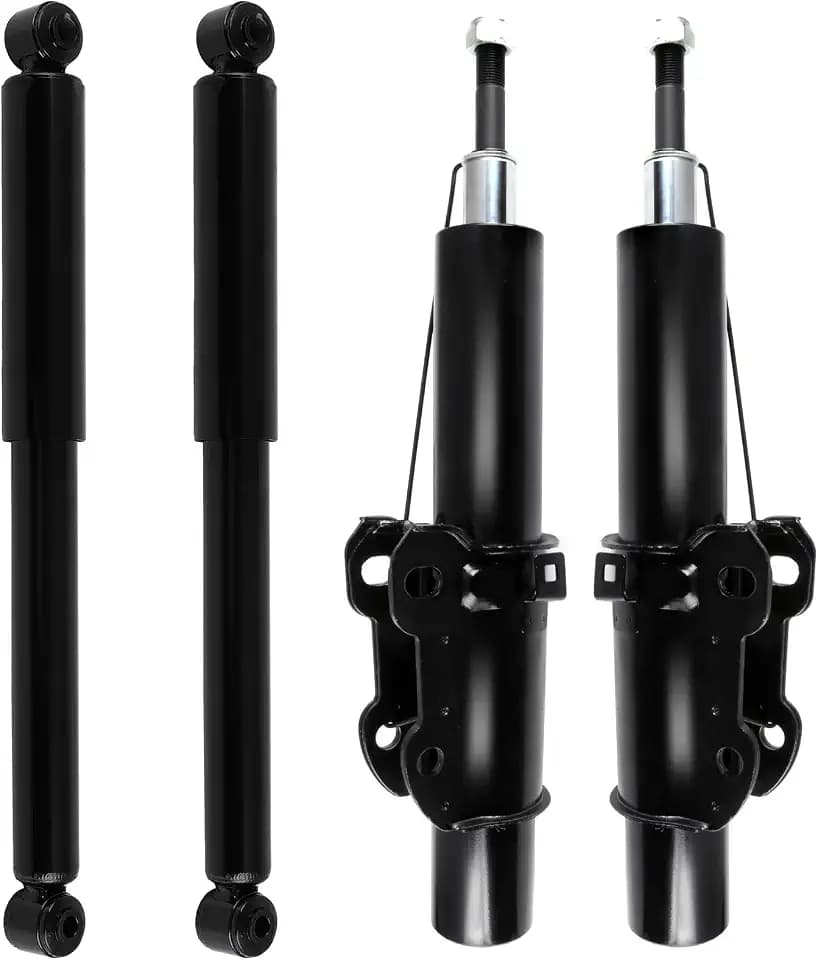SCITOO 4pcs Front Rear Shock Absorbers Replace for Benz Sprinter 2500