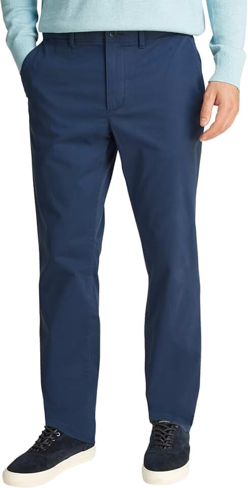 Tommy Hilfiger Herren Chino Hose Denton Satin Straight Fit