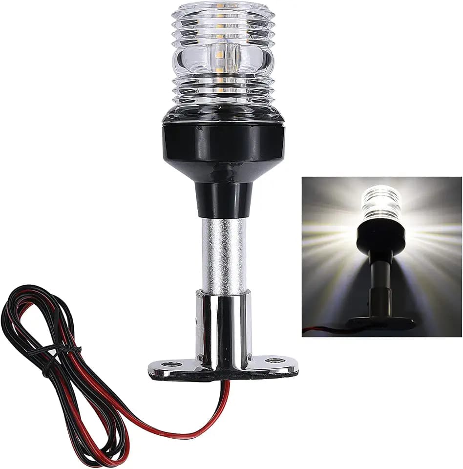 Geloo LED Navigationsleuchte Wasserdicht Signalleuchte 4000~4500 K