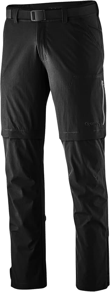 Gonso Portland, Lange Herren Fahrradhose mit Zipp-Off-Funktion