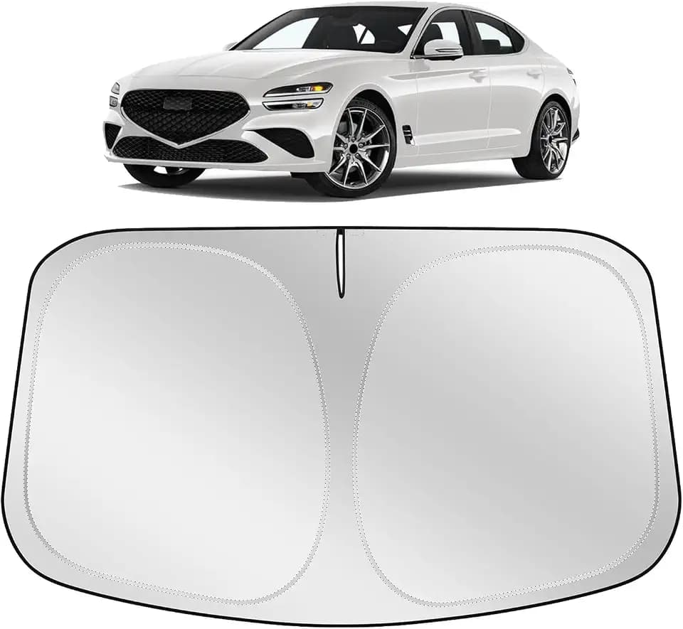 Windshield Sun Shade Sunshade for Genesis G70 G80 G90 GV60 2026 2025-2023