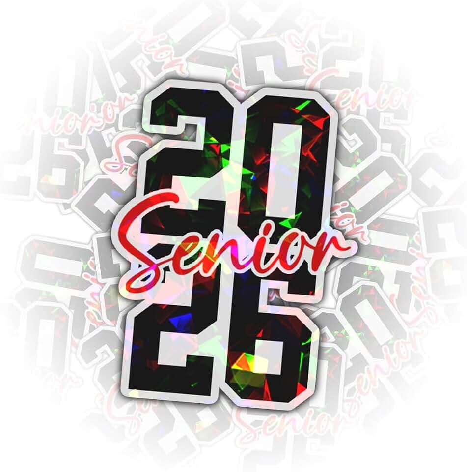 (3pcs-3in) Senior 2026 Sticker Stickers Graduation Class Motivational Quote