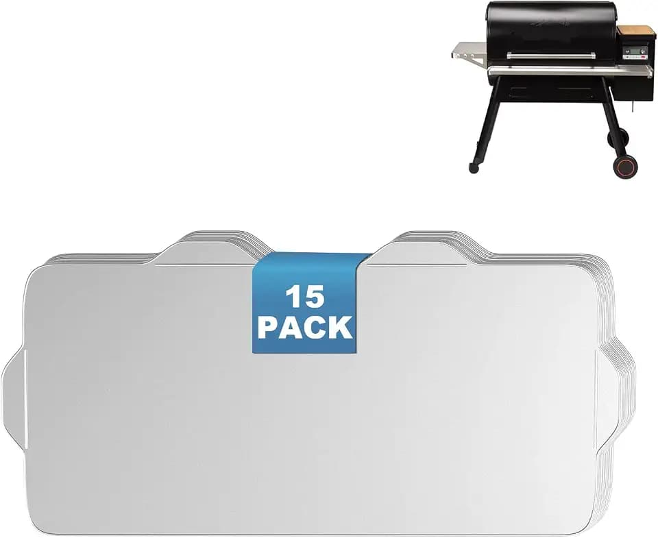 BAC515 Traeger Drip Tray Liner Replacement for Traeger Timberline 1300-15PK