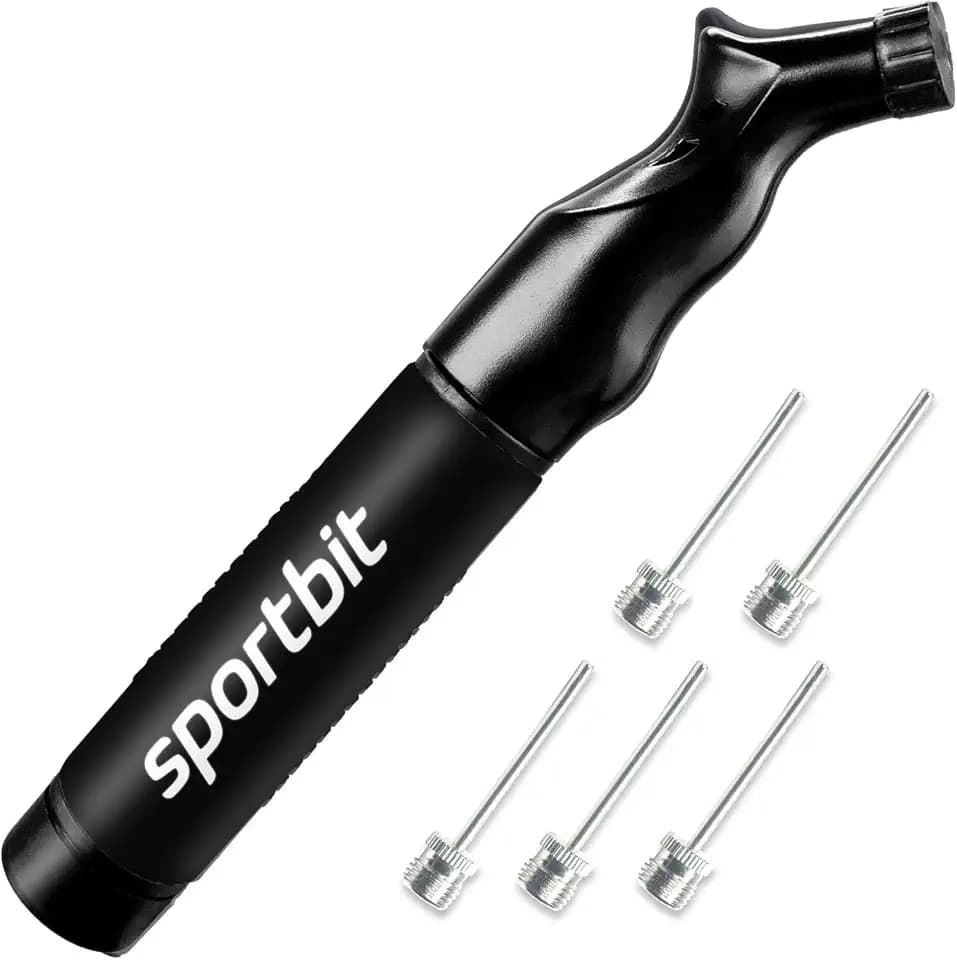 SPORTBIT Ball Pump for Sports Balls, Push & Pull System