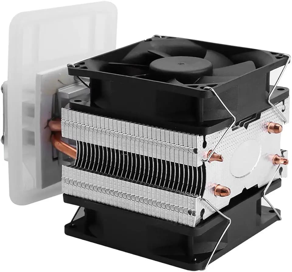 Peltier Cooler Semiconductor Refrigeration Cooling System DIY Kit 12V 6A Thermoelectric Peltier for Mini Air Conditioner