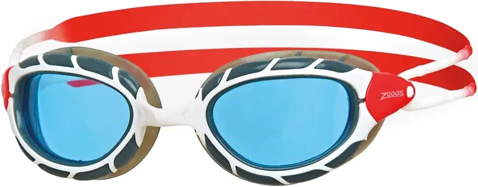 Zoggs Predator Schwimmbrille Erwachsene – UV-Schutz, Anti-Beschlag Gläser, Schnellverstellbare Komfort-Bänder, Ultra Fit Dichtung, Schwimmbrille für Training & Freizeit