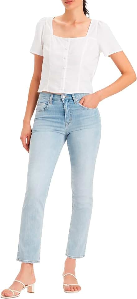 Levi's Damen 724 High Rise Straight Jeans