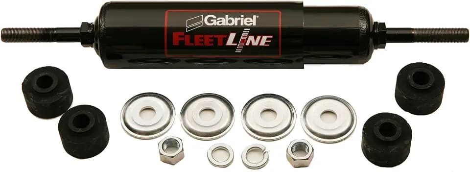 Gabriel 85902 FleetLine HD Truck Rear Shocks Fits Kenworth C500, K100, K300, T, W Series w/Air Glide 200 46,000 lb Suspension Truck & Tractor Class 7-8 OEM# 665906, 665945, 665950