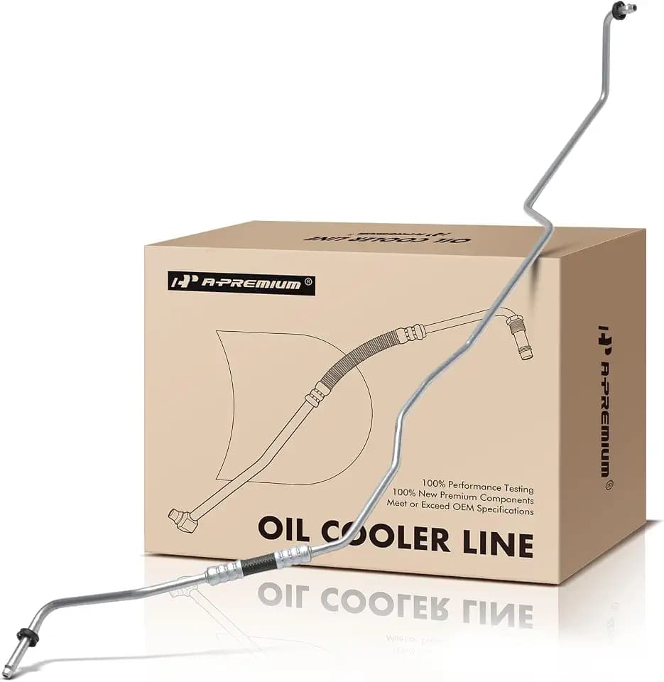 A-Premium Lower Automatic Transmission Oil Cooler Line Hose Assembly