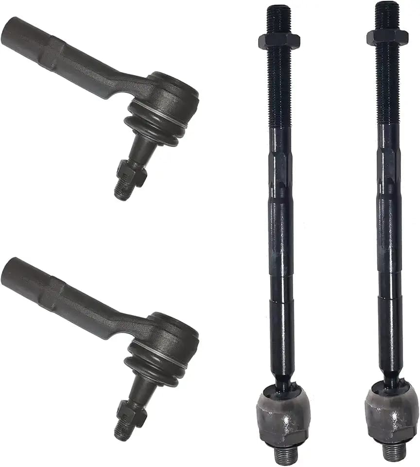 Front Outer Inner Tie Rod End kit for GMC Acadia 2007-2016 4PC