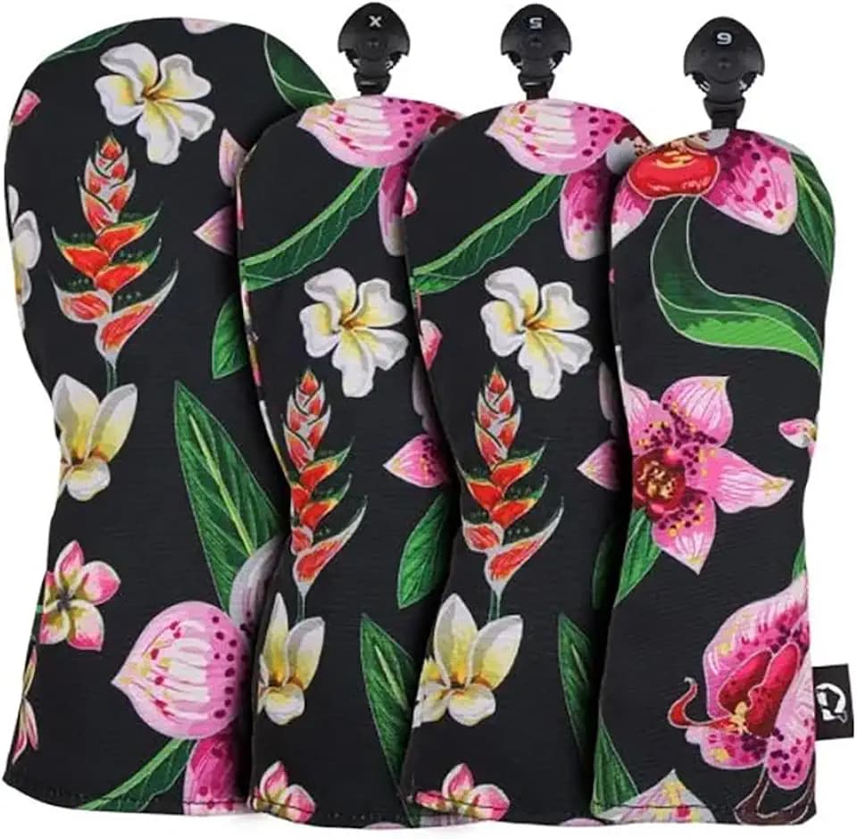 Sahara Floral Golf Headcovers 4 Piece Set
