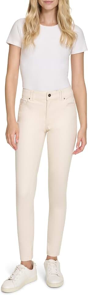 Nautica Women's Skinny Fit Solution Sateen Pant