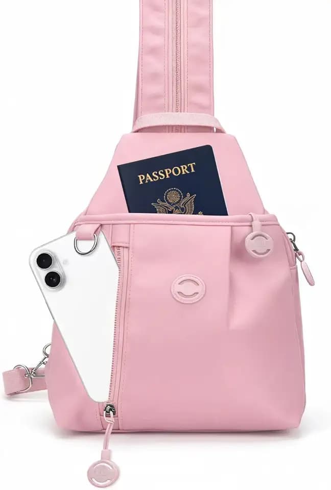 Oxford Anti Theft Backpack for Women,Pocket Multi Pocket Crossbody Bag.