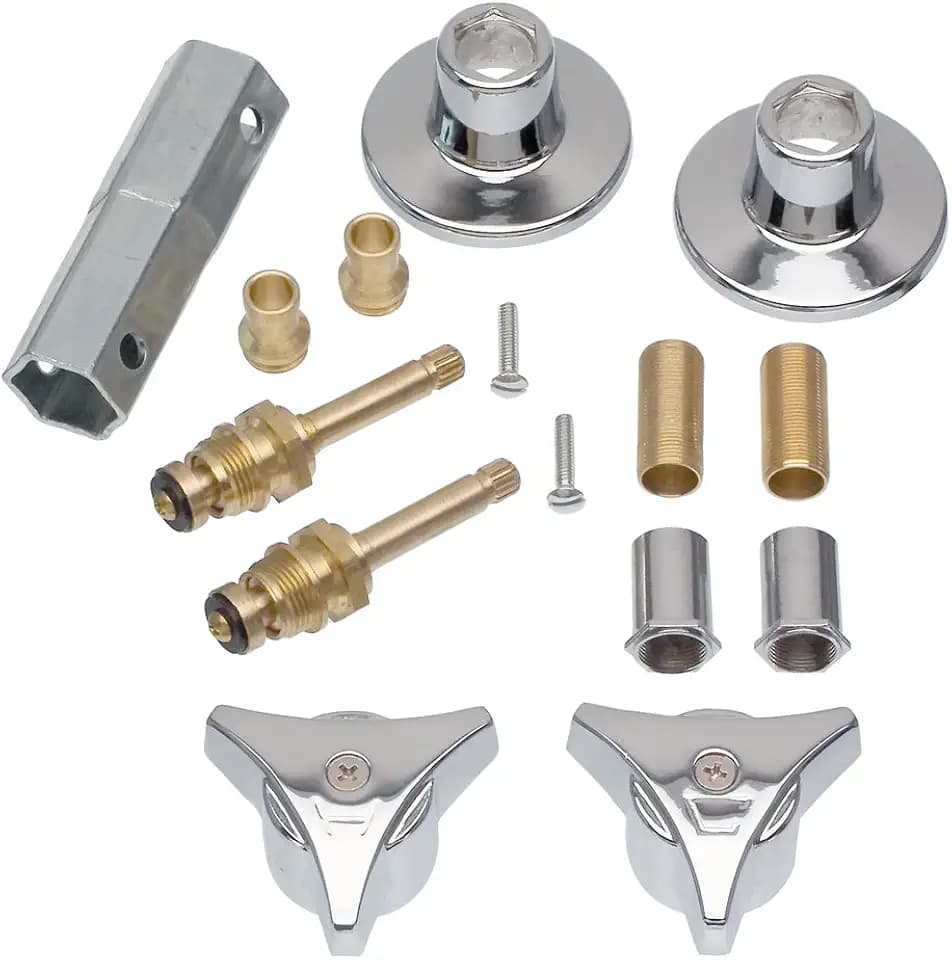 DANCO Tub and Shower 2-Handle Remodeling Trim Kit for Union Brass, Chrome, 1-Kit (39690)