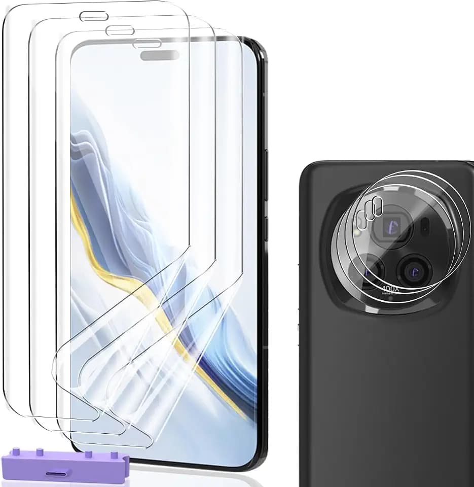 Hydrogel Schutzfolie für Honor Magic 6 Pro, mit Positionierhilfe