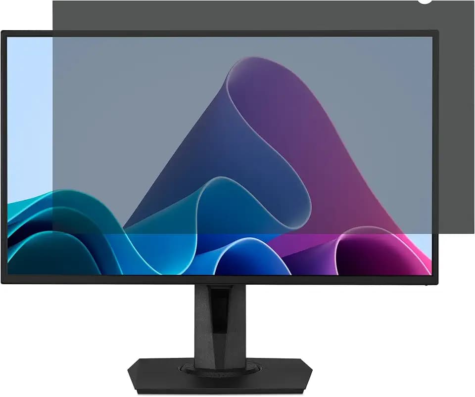 Kensington Eyesafe Privacy Screen for 27 inch 16:9 Widescreen Monitor, PCR Plastic, Blue Light Reduction, Computer Privacy Filter for Desktop, Compatible with LG Samsung Dell, EQ270A169A