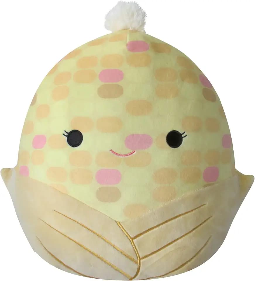 Squishmallows 14-Inch Speckled Corn with Brown Husk Plush - Add Cornelias to Your Squad, Ultrasoft Stuffed Animal Large Plush Toy, Official Kelly Toy Plush